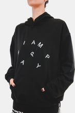 Load image into Gallery viewer, I AM HAPPY HOODIE
